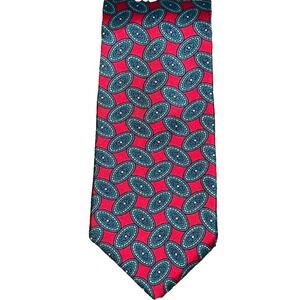 Bert Pulitzer Mens Tie All Silk USA ‎ Classic Retro Vintage Old Money Business